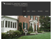Tablet Screenshot of hmdlandscaping.com